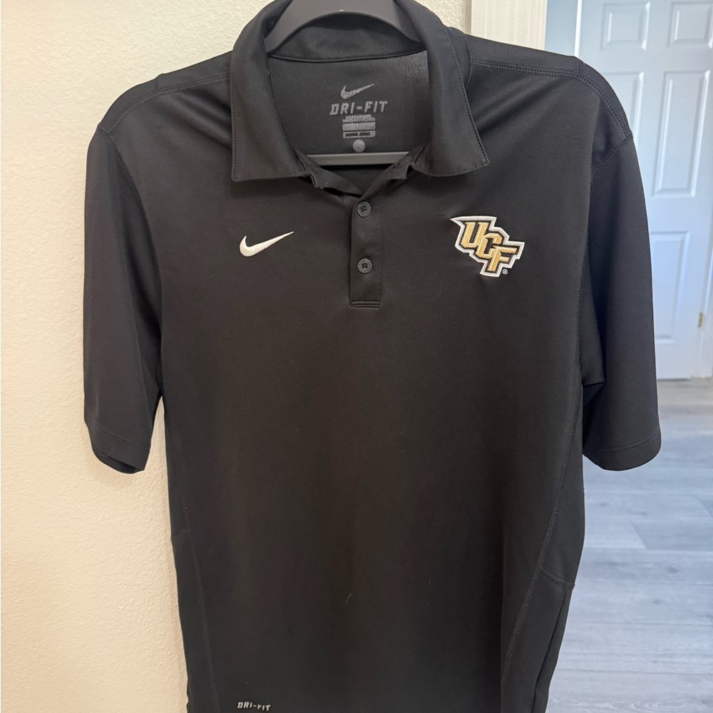 UCF Nike Black Reckoning Polo